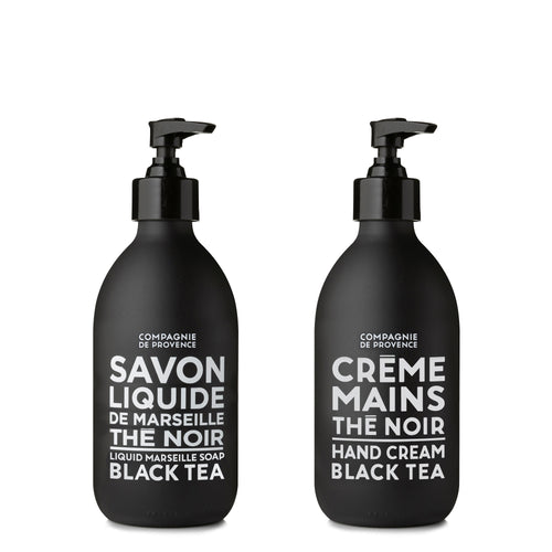 Liquid Marseille Soap & Hand Cream 10 fl. oz. - Black Tea