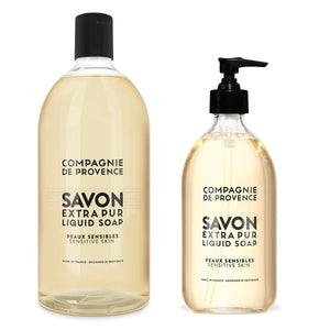 Liquid Marseille Soap & Refill Set - Sensitive Skin