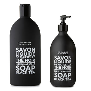 Liquid Marseille Soap & Refill Set - Black Tea