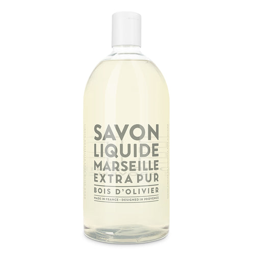 Liquid Marseille Soap Refill 33.8 fl. oz. - Olive Wood