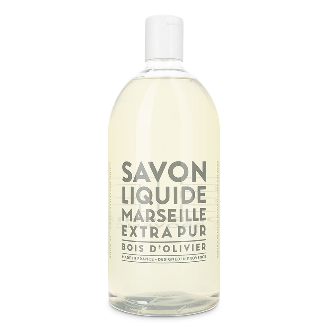 Liquid Marseille Soap Refill 33.8 fl. oz. - Olive Wood