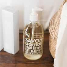 Load image into Gallery viewer, Liquid Marseille Soap &amp; Refill Set - Cotton Flower