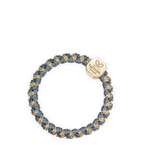 Woven Gold Nugget - Azure